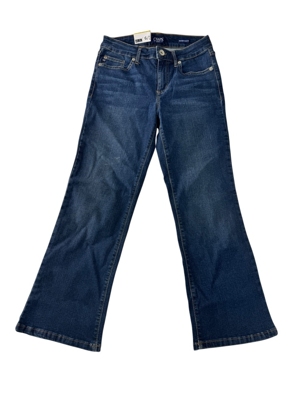 Chaps Women's Dark Blue Flare Jeans